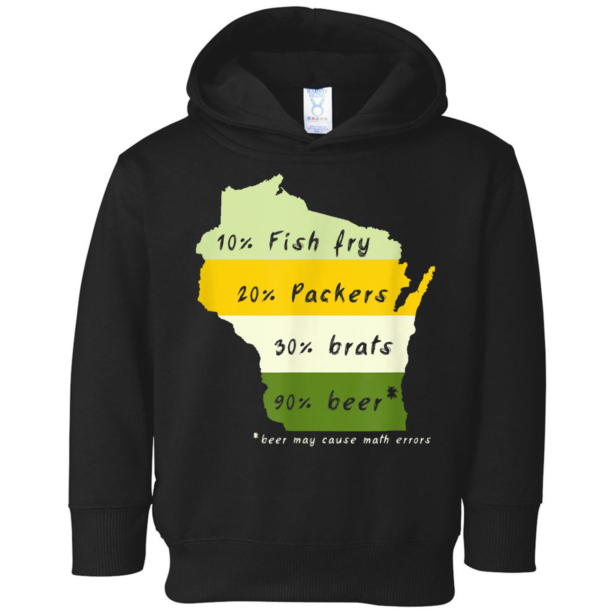 Drink Local Wisconsin Beer Drinking Toddler Hoodie