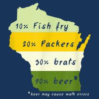 Drink Local Wisconsin Beer Drinking Infant Baby Jersey Bodysuit