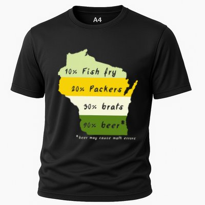 Drink Local Wisconsin Beer Drinking Performance Shirt