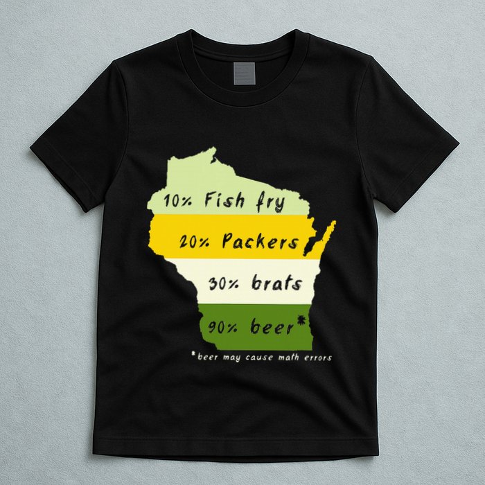 Drink Local Wisconsin Beer Drinking T-Shirt