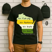 Drink Local Wisconsin Beer Drinking T-Shirt