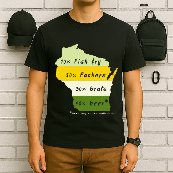 Drink Local Wisconsin Beer Drinking T-Shirt