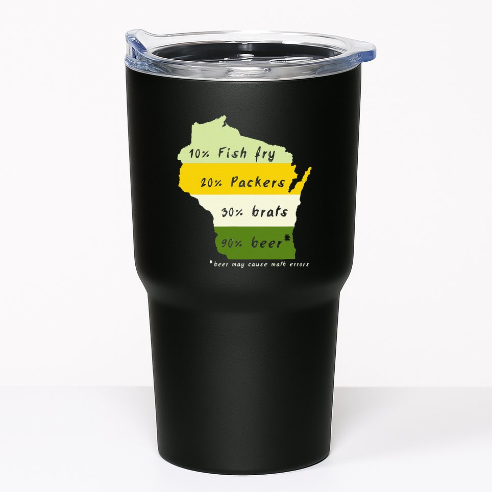Drink Local Wisconsin Beer Drinking Tumbler