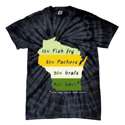Drink Local Wisconsin Beer Drinking Tie-Dye T-Shirt