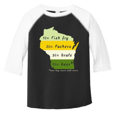 Drink Local Wisconsin Beer Drinking Toddler Fine Jersey T-Shirt