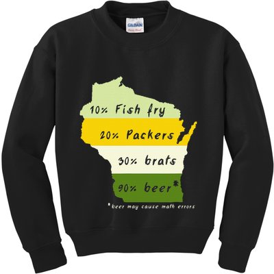 Drink Local Wisconsin Beer Drinking Kids Sweatshirt