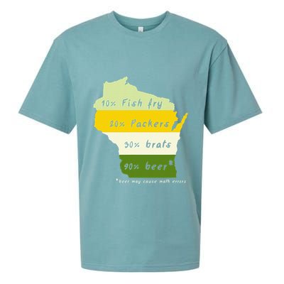 Drink Local Wisconsin Beer Drinking Sueded Cloud Jersey T-Shirt