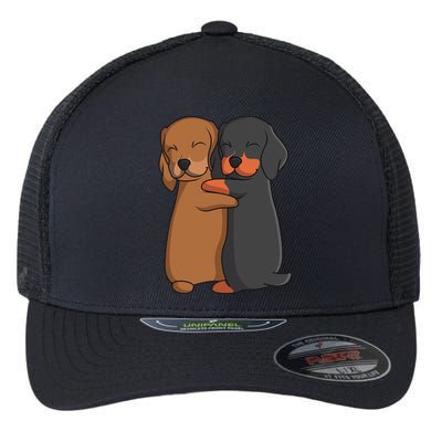 Dachshund Lover Weiner Dog funny pet lover Flexfit Unipanel Trucker Cap