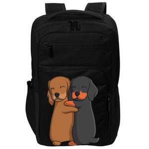 Dachshund Lover Weiner Dog funny pet lover Impact Tech Backpack