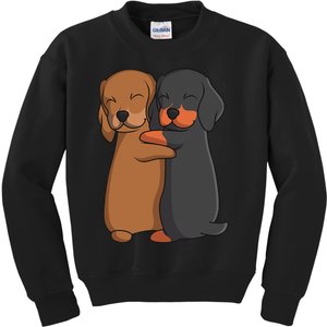 Dachshund Lover Weiner Dog funny pet lover Kids Sweatshirt