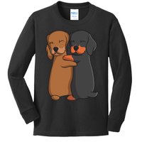 Dachshund Lover Weiner Dog funny pet lover Kids Long Sleeve Shirt