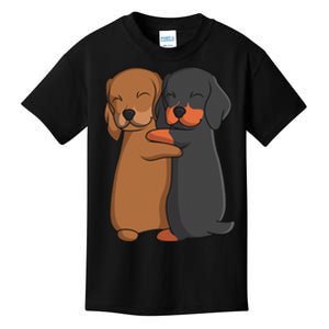 Dachshund Lover Weiner Dog funny pet lover Kids T-Shirt