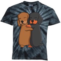 Dachshund Lover Weiner Dog funny pet lover Kids Tie-Dye T-Shirt