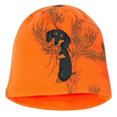 Dachshund Lover Weiner Dog Girls Meaningful Gift Kati - Camo Knit Beanie