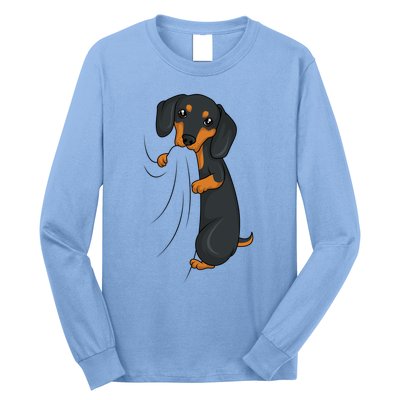 Dachshund Lover Weiner Dog Girls Meaningful Gift Long Sleeve Shirt