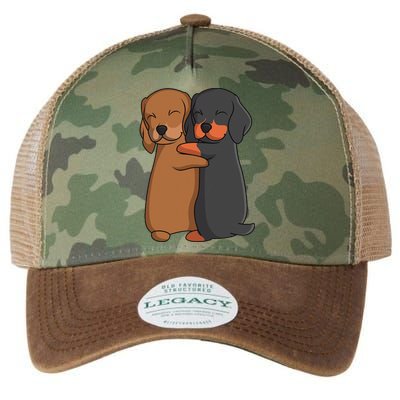 Dachshund Lover Weiner Dog Legacy Tie Dye Trucker Hat