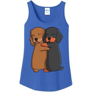 Dachshund Lover Weiner Dog Ladies Essential Tank