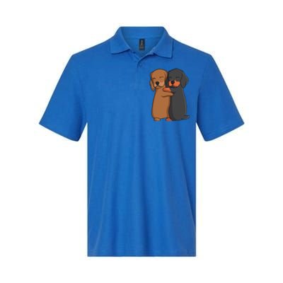 Dachshund Lover Weiner Dog Softstyle Adult Sport Polo