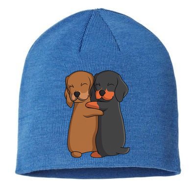 Dachshund Lover Weiner Dog Sustainable Beanie