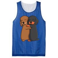 Dachshund Lover Weiner Dog Mesh Reversible Basketball Jersey Tank