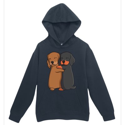 Dachshund Lover Weiner Dog Urban Pullover Hoodie