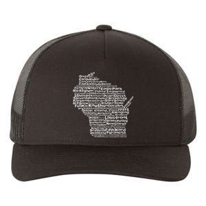 Drink Local Wisconsin Breweries Yupoong Adult 5-Panel Trucker Hat