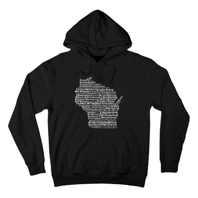 Drink Local Wisconsin Breweries Hoodie