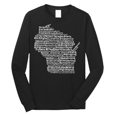 Drink Local Wisconsin Breweries Long Sleeve Shirt