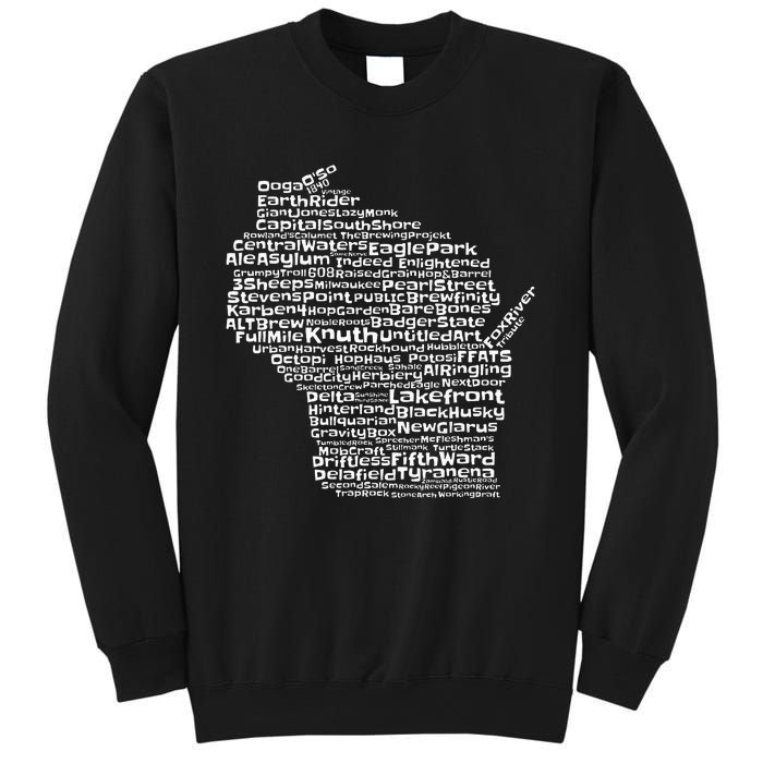 Drink Local Wisconsin Breweries Sweatshirt