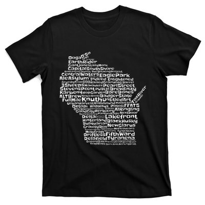 Drink Local Wisconsin Breweries T-Shirt