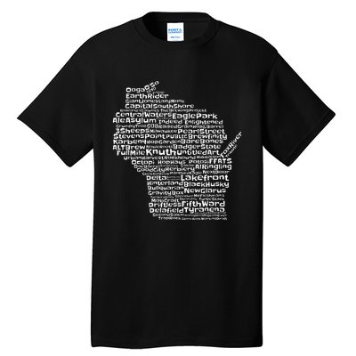 Drink Local Wisconsin Breweries Tall T-Shirt