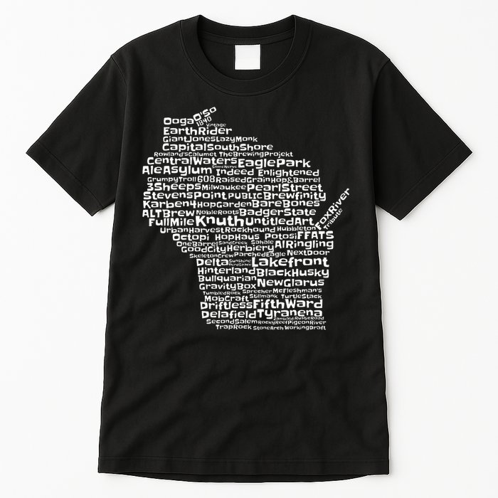 Drink Local Wisconsin Breweries Tall T-Shirt