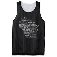 Drink Local Wisconsin Breweries Mesh Reversible Basketball Jersey Tank