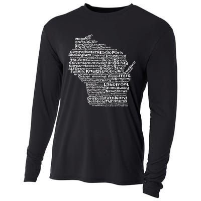 Drink Local Wisconsin Breweries Cooling Performance Long Sleeve Crew