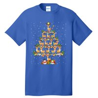 Deer Lover Xmas Lighting Santa Deer Christmas Tree Great Gift Tall T-Shirt