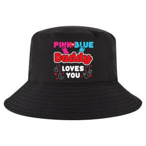 Daddy Loves You Dad Announcement Gender Reveal Cool Comfort Performance Bucket Hat