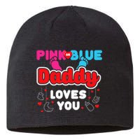 Daddy Loves You Dad Announcement Gender Reveal Sustainable Beanie