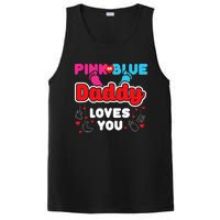 Daddy Loves You Dad Announcement Gender Reveal PosiCharge Competitor Tank