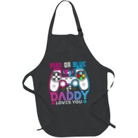 Daddy Loves You Gender Reveal Baby Gaming Dad Apron