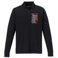 DonT Let Your President Get Your Ass Whooped Performance Long Sleeve Polo