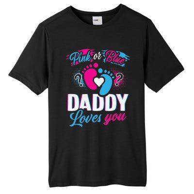 Daddy Loves You Gender Reveal Soon To Be Dad Tall Fusion ChromaSoft Performance T-Shirt