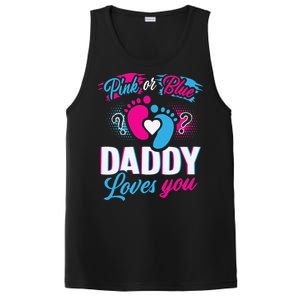 Daddy Loves You Gender Reveal Soon To Be Dad PosiCharge Competitor Tank