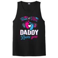 Daddy Loves You Gender Reveal Soon To Be Dad PosiCharge Competitor Tank