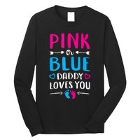 Daddy Loves You Mom Dad Gender Reveal Tank Top Long Sleeve Shirt