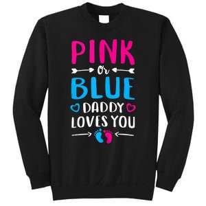 Daddy Loves You Mom Dad Gender Reveal Tank Top Sweatshirt