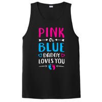 Daddy Loves You Mom Dad Gender Reveal Tank Top PosiCharge Competitor Tank