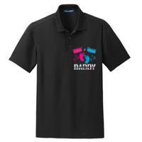 Daddy Loves You Gender Reveal First Time Dad Dry Zone Grid Polo