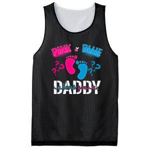 Daddy Loves You Gender Reveal First Time Dad Mesh Reversible Basketball Jersey Tank