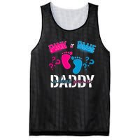 Daddy Loves You Gender Reveal First Time Dad Mesh Reversible Basketball Jersey Tank