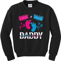 Daddy Loves You Gender Reveal First Time Dad Kids Sweatshirt